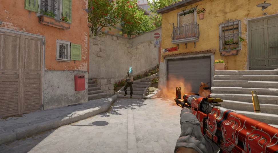 Gameplay screenshot showing an in-game moment